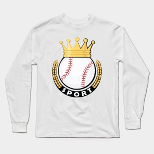 Baseball - Sports King Long Sleeve T-Shirt
